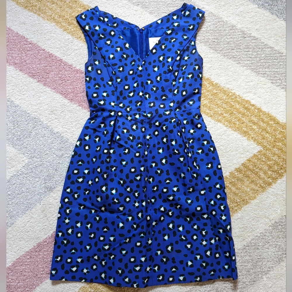 Kate Spade Dawson Cyber Cheetah Leopard Print Dress